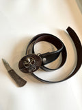 SKULL KNIFE BELT