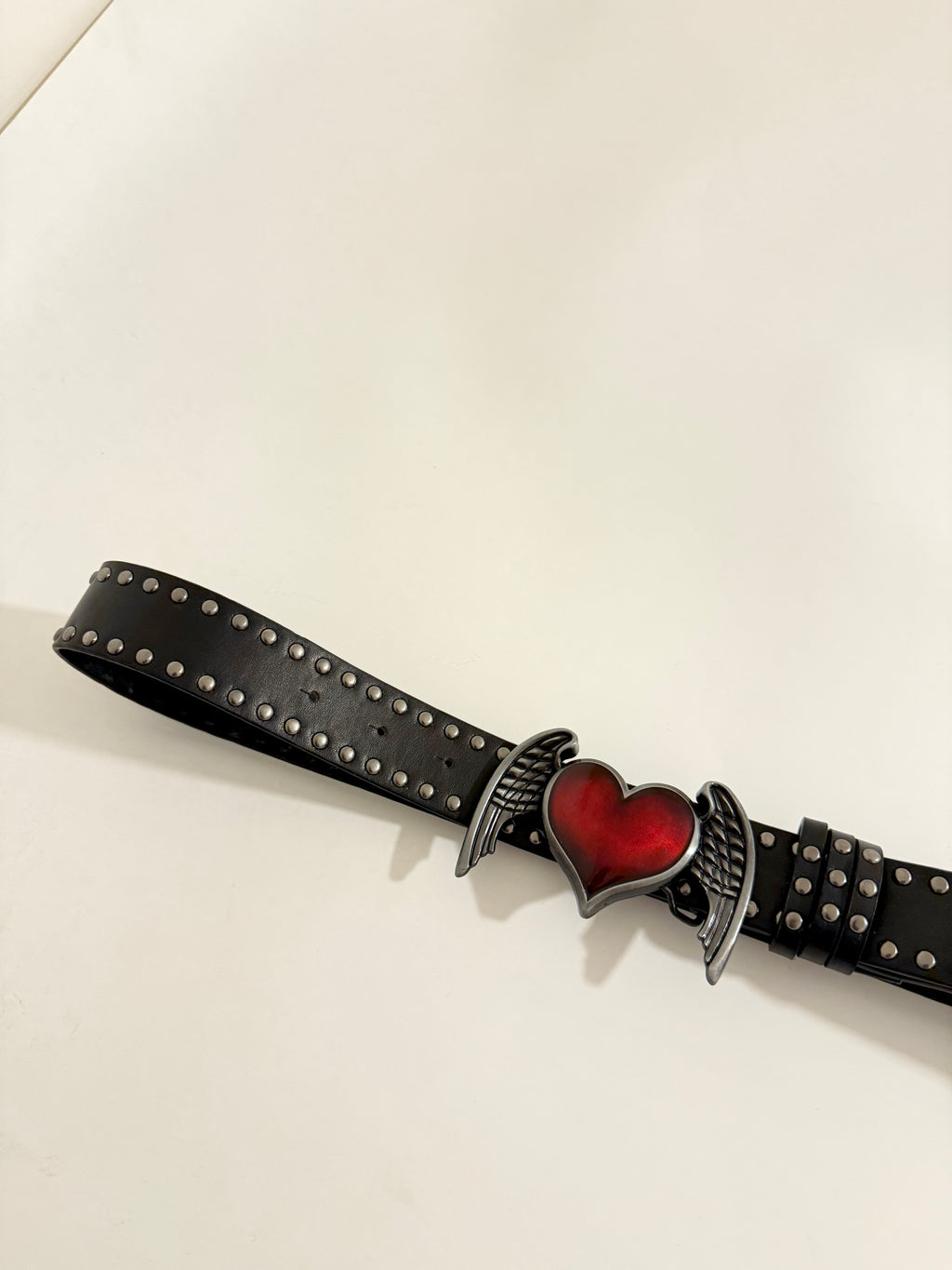 Heart buckle belt ★