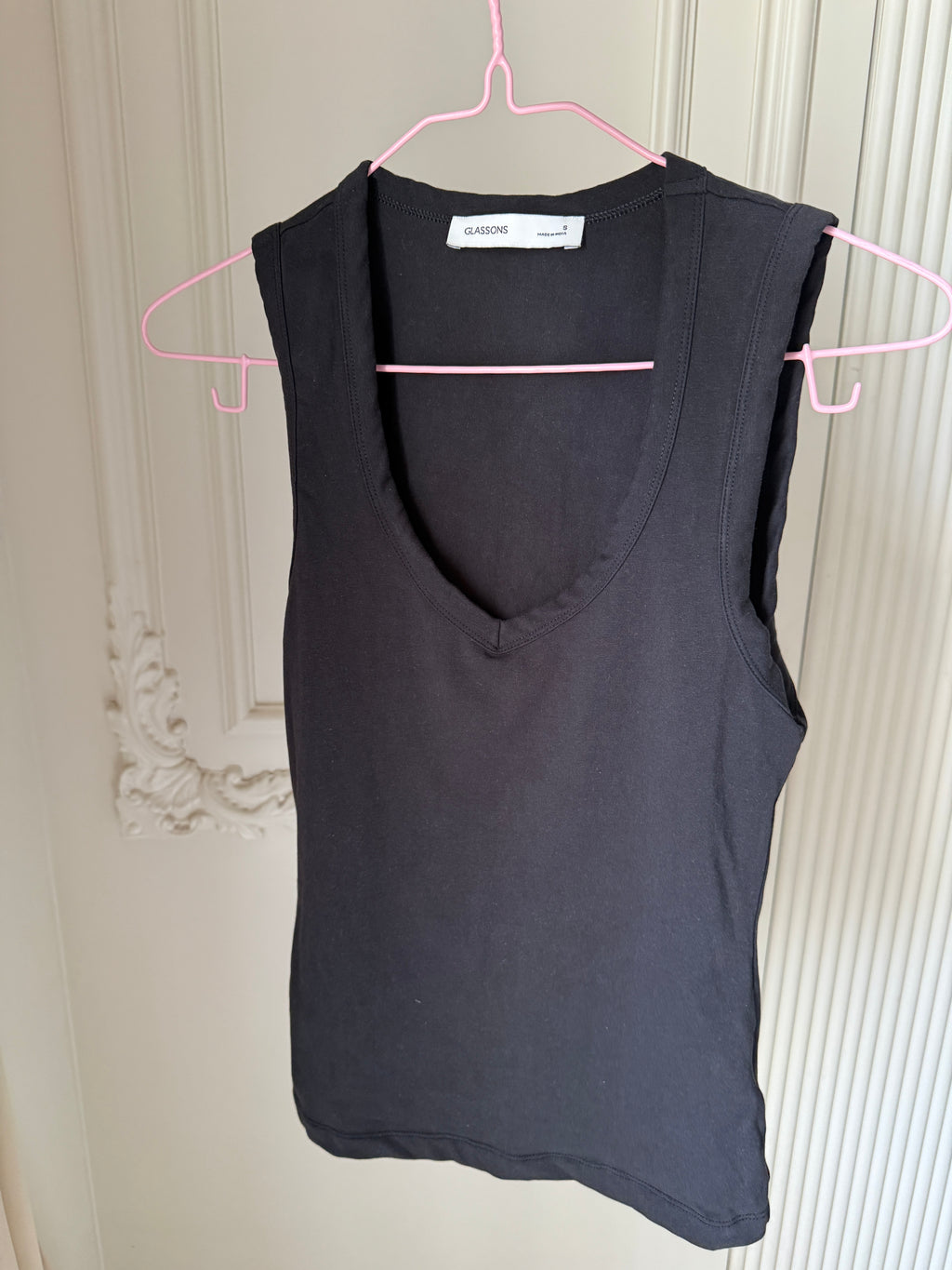 black regular top ˙⋆✮