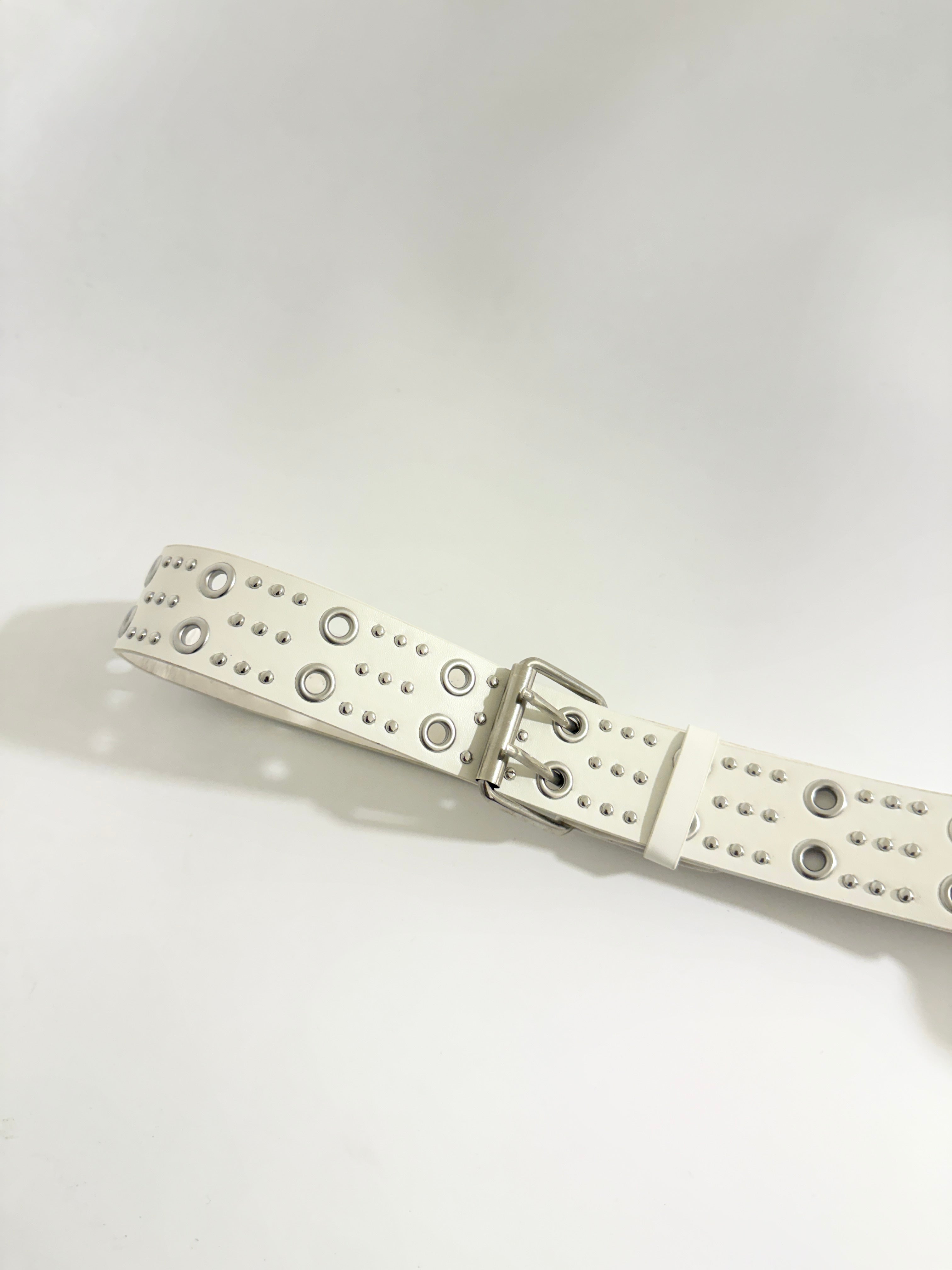 White stud belt🐆
