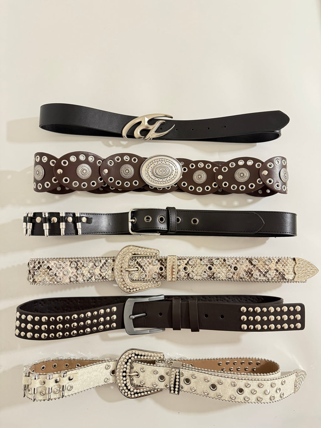 brown disc belt ✦