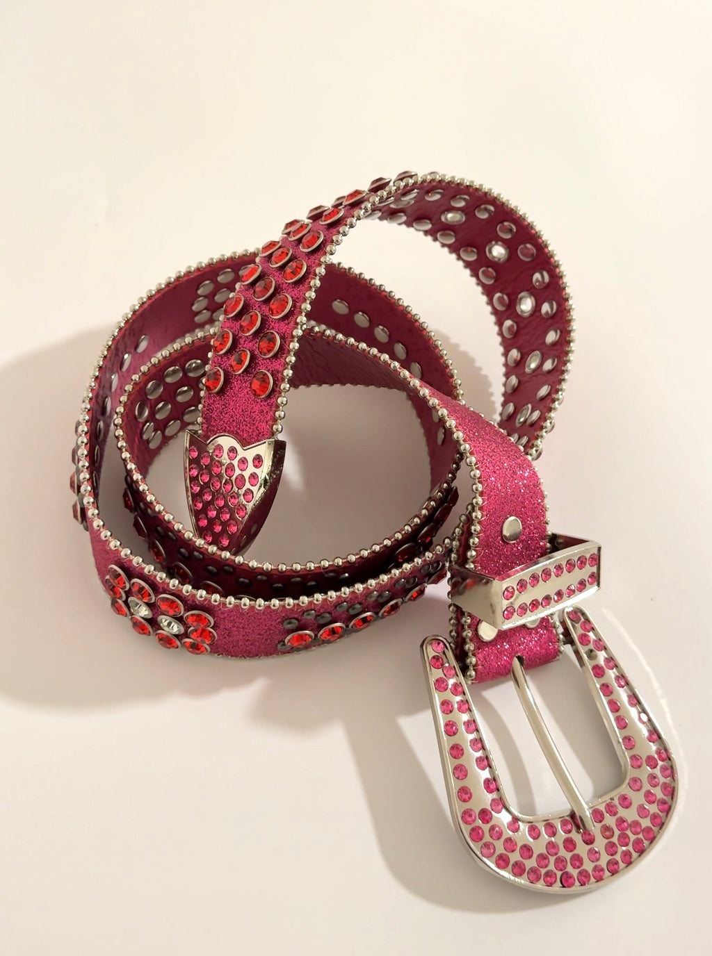 pink rhinestone belt🩷