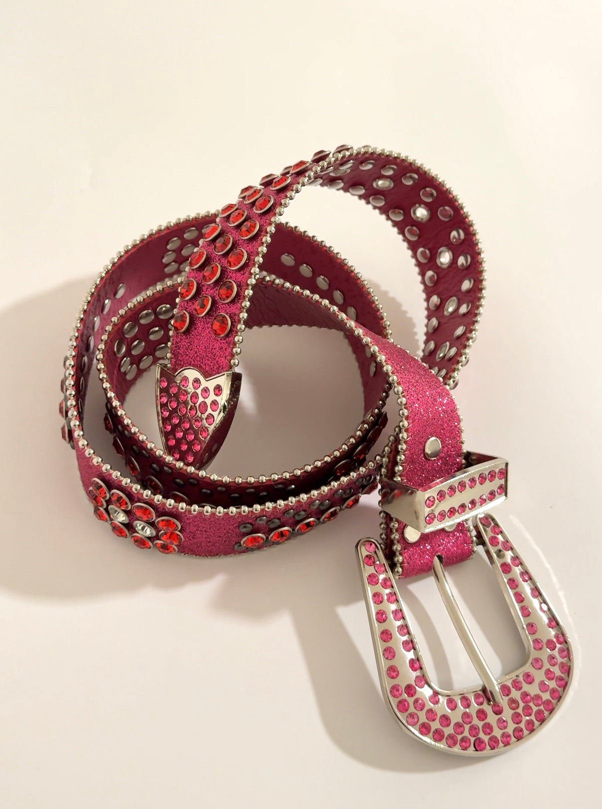pink rhinestone belt🩷