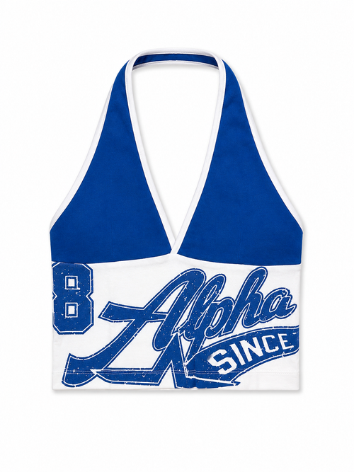 Blue halter ⋆˚࿔